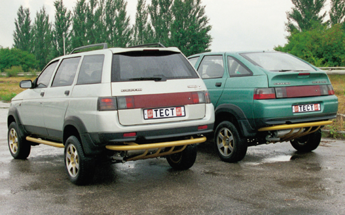 2001 LADA 2112-90 4х4 - Лада Тарзан-2 - АвтоГурман